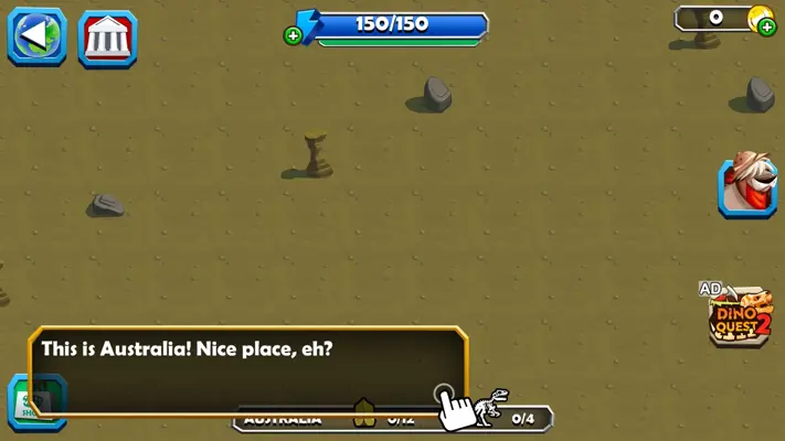 Dino Quest android App screenshot 0