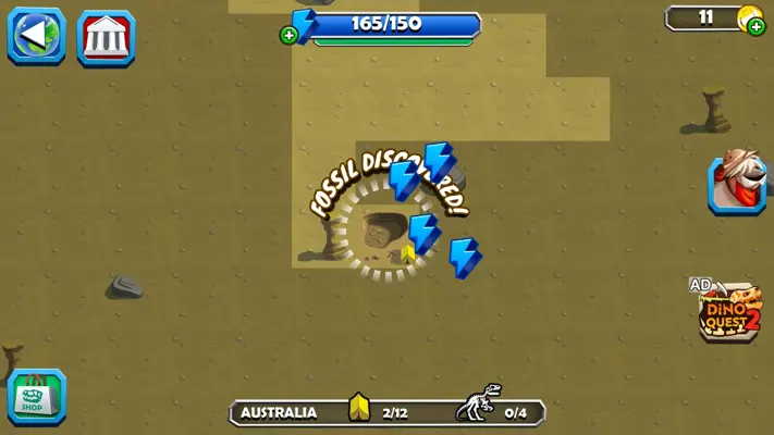 Dino Quest android App screenshot 3